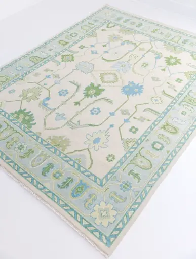 Turkish Oushak Area Rugs for Large Living Room Rugs for Bedroom, Dining Room Rugs | Oushak Rugs 8 x 10